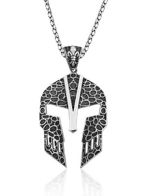 Gumush Hk Gümüş Erkek Kolye Gladyatör |Gümüş Takı Hediyelik Ürünler