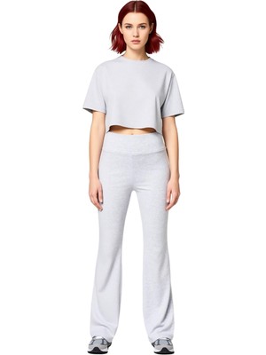 Ersefa Kadın Flare Paça Günlük Pantolon Fonksiyonel Dayanıklı Kaliteli Konforlu Estetik Premium Şık