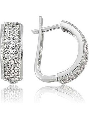 Gumush Hk Gümüş Kadın Küpe Tamtur|Gümüş Takı Hediyelik Ürünler