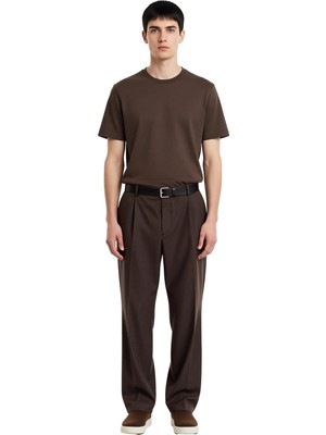 Ersefa Erkek Slim Fit Çizgili Pantolon Günlük Şıklık Fonksiyonel Dayanıklı Kaliteli Konforlu Spor