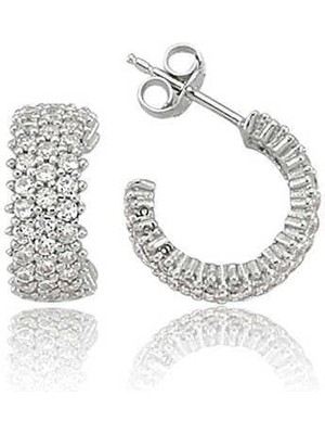 Gumush Hk Gümüş Kadın Küpe Tamtur|Gümüş Takı Hediyelik Ürünler