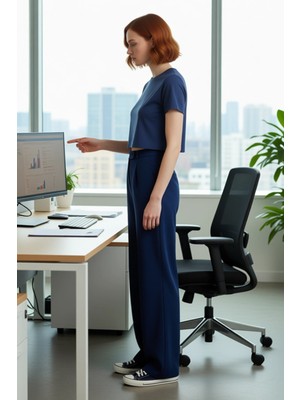 FRM Kadın Düz Renk Geniş Paça Dokuma Pantolon Fonksiyonel Dayanıklı Kaliteli Konforlu Estetik Şık