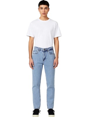 Ersefa Kadın Düz Kesim Denim Pantolon Fonksiyonel Dayanıklı Kaliteli Konforlu Estetik Premium Şık