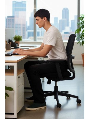 FRM Erkek Relaxed Fit Denim Pantolon Casual Giyim Için Fonksiyonel Dayanıklı Kaliteli Konforlu