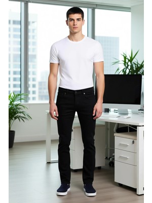 FRM Erkek Açık Regular Fit Denim Pantolon Fonksiyonel Dayanıklı Kaliteli Konforlu Estetik Spor