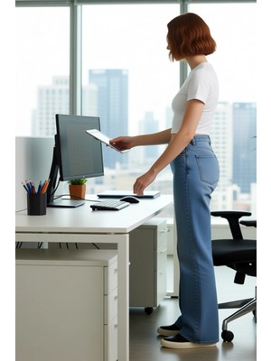 FRM Kadın Geniş Paça Jean Fermuarlı Düşük Bel Fonksiyonel Dayanıklı Kaliteli Konforlu Estetik Şık