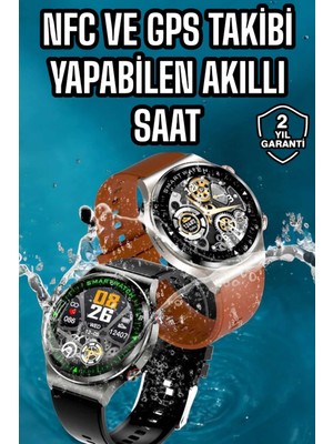 Ceylan Adam Bluetooth Bağlantılı Akıllı Saat Tüm Telefonlara Uyumlu Değiştirilebilir Kordon