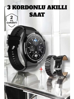 Ceylan Adam Akıllı Saat Uyku ve Sağlık Takibi Bildirim Görme Arama Cevaplama