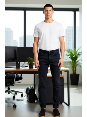 FRM Erkek Comfort Jogger Kot Pantolon Dikiş Detaylı Fonksiyonel Dayanıklı Kaliteli Konforlu Şık