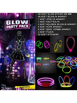 MiraLive Fosforlu Parti Seti 152 Parça