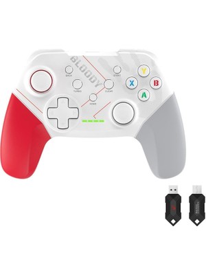 A4Tech A4 Tech Bloody GPW50 2.4ghz Kablosuz&usb Pc Android Ps3 Sports White Beyaz Gamepad