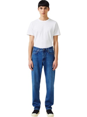 Ersefa Erkek Relaxed Fit Açık Denim Pantolon Fonksiyonel Dayanıklı Kaliteli Konforlu Estetik Spor