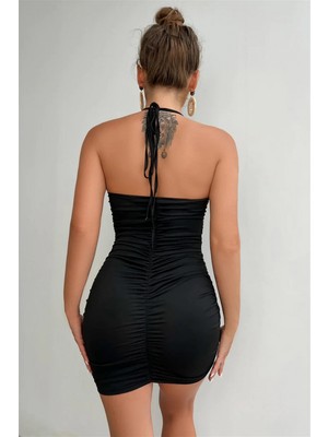 Pileli Store Pilelistore Bayan Seksi Mini Elbise