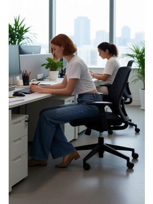 FRM Kadın Normal Bel Geniş Paça Denim Pantolon Fonksiyonel Dayanıklı Kaliteli Konforlu Estetik