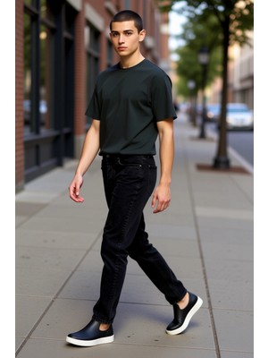 PayBuy Erkek Açık Relaxed Fit Düz Kesim Kot Pantolon Fonksiyonel Dayanıklı Kaliteli Konforlu Spor