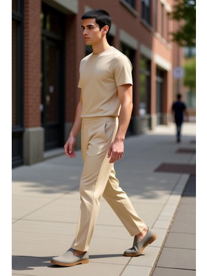 PayBuy Erkek Düz Kesim Kumaş Pantolon Fonksiyonel Dayanıklı Kaliteli Konforlu Estetik Premium Şık