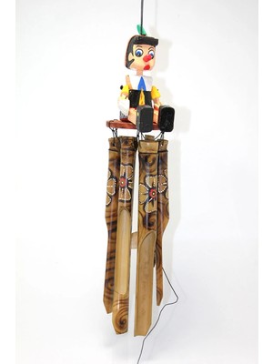 MiraLive Pinokyolu Bambu Çan 60 cm