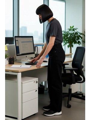 FRM Erkek Cool Comfort Baggy Denim Pantolon Fonksiyonel Dayanıklı Kaliteli Konforlu Estetik Şık