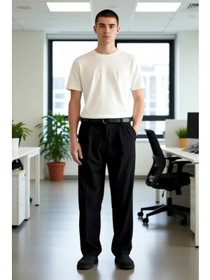 FRM Erkek Kadife Dokulu Pantolon Baggy Fit Fonksiyonel Dayanıklı Kaliteli Konforlu Estetik Şık