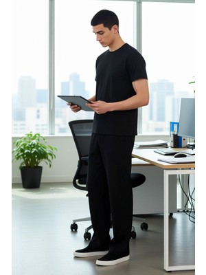 FRM Erkek Cool & Comfort Örme Pantolon Fonksiyonel Dayanıklı Kaliteli Konforlu Estetik Premium
