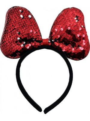 MiraLive Renk Değiştiren Pullu Payetli Fiyonk Parti Tacı