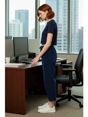 FRM Kadın Esnek Modal Kumaşlı Yüksek Bel Pantolon Fonksiyonel Dayanıklı Kaliteli Konforlu Spor