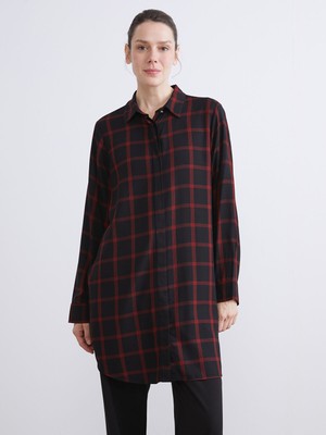 Lc Waikiki Yeni Sezon Ekose Kadın Gömlek Tunik