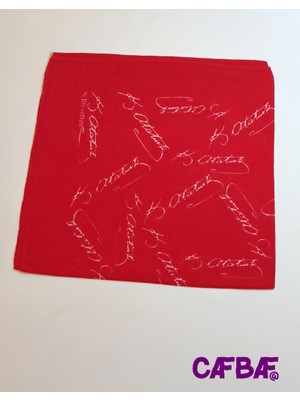 Cafbaf Fular Bandana K.Atatürk Imza MODEL.8511-3