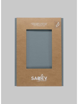 Sarev Mavi Fıtted Çarşaf NEWSLOWCITY120X200FITTEDSHEEMAVİ