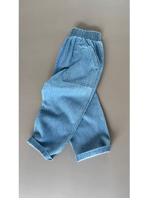 Kot Pantolon 2-8 Yaş A Mavi