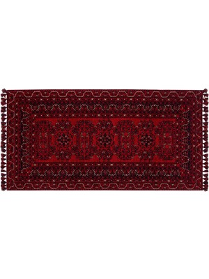 Mudo Home JINA BOLD KİLİM KIRMIZI LACİVERT 80X150 CM