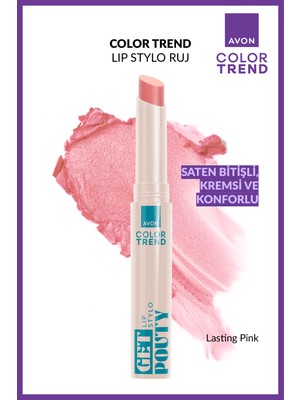Avon Ultra Beauty Ruj Stylo Pembe Renkli Stick Formda Mat Dudak Makyaj Ürünü