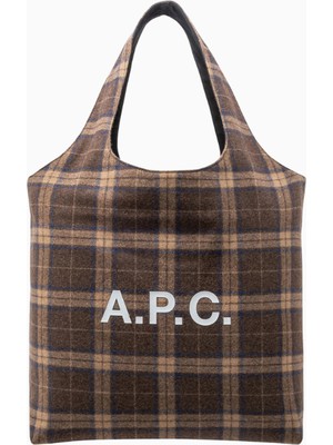 A.p.c Ninon Tote Bag Unisex Yün Polyester Çanta