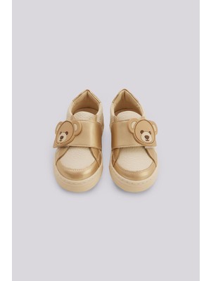 GB Baby Bg Store Kız Bebek Gold Ayakkabı