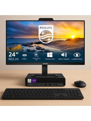 Hp Elitedesk Micro I5-10500T 512GB SSD 8gb 24'' W11P +OFFICEE2024