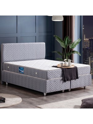 Setay Kristal Ikili Set Çift Kişilik Baza Başlık Seti