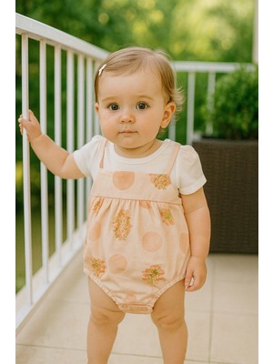 Kidaxi Kız Bebek Body 1-3/3-6/6-9/9-12 Ay