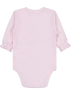Civil Baby Brodeli 1-18 Ay Çıtçıtlı Badi - Pembe 18-24 Ay