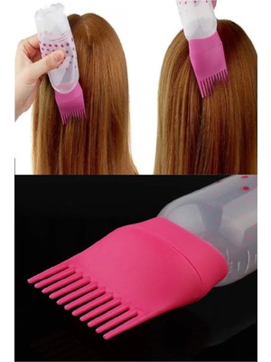 Fırsatkolik Hazneli Saç Boyama Aparatı-Taraklı Saç Bakımı Krem - Saç Yağı Uygulama Aparatı