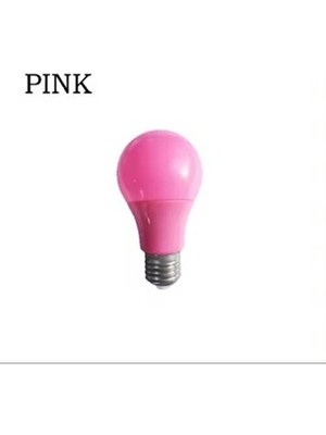 Osaka Light 10W E27 Duylu Pembe Renk A60 E Enerji Tüketimi LED Ampul Ebat 113X60MM