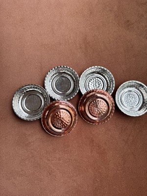 Marco Collective Bakır Tabak Kahvaltılık Çerezlik 6'lı Set