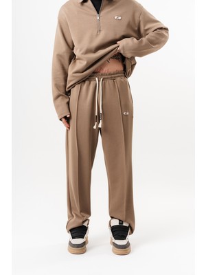 Respire Erkek Modal Baggy Eşofman Altı Vizon