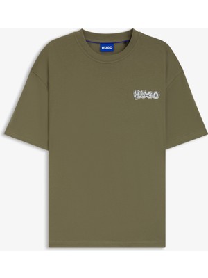 Hugo Nyrotee Erkek Haki T-SHIRT.345