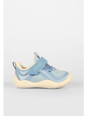 Vicco Mavi Ilk Adım Ayakkabı Kız Çocuk İçin Düz Tabanlı Rahat Kullanım