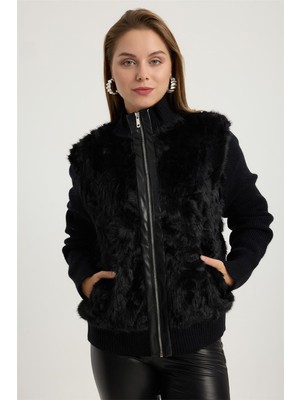 Home Store Peluş Kollar Triko Mont