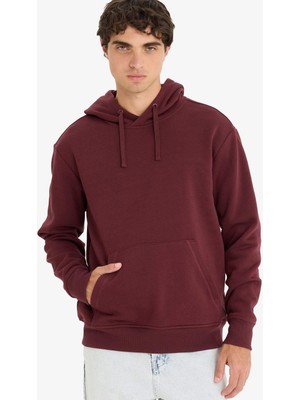 Defacto Erkek  Sweat X8283AZ/BR230 D.bordoeaux