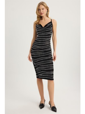 Home Store Degaje Yaka Elbise