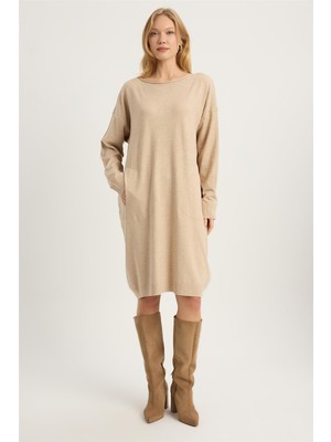 Home Store Triko Geniş Kesim Elbise