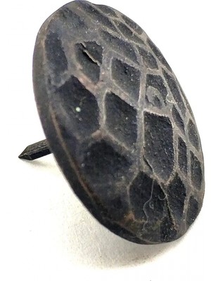 Pika Eco Lounge Antika Tarz Dekoratif Pirinç Desenli Kabara No4 - 35 Mm, Oksit