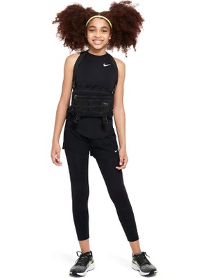 Nike Dri-Fit Çocuk Siyah Antrenman Atlet FD0945-010